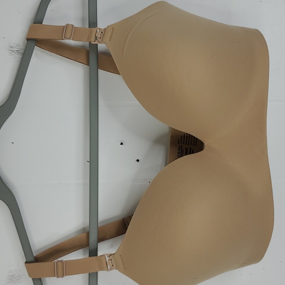 Soma Enbliss Nursing Wireless Bra Tan Hook Clasp Comfort All Day Womens 34DDD